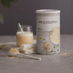 Batido Substituto de Refeição para Controlo de Peso Wellosophy - Baunilha 525 g.