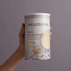 Batido Substituto de Refeição para Controlo de Peso Wellosophy - Baunilha 525 g.