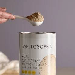 Batido Substituto de Refeição para Controlo de Peso Wellosophy - Baunilha 525 g.