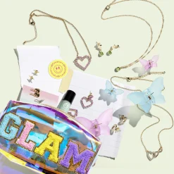 Brincos Girl Power Heart 0 unidades