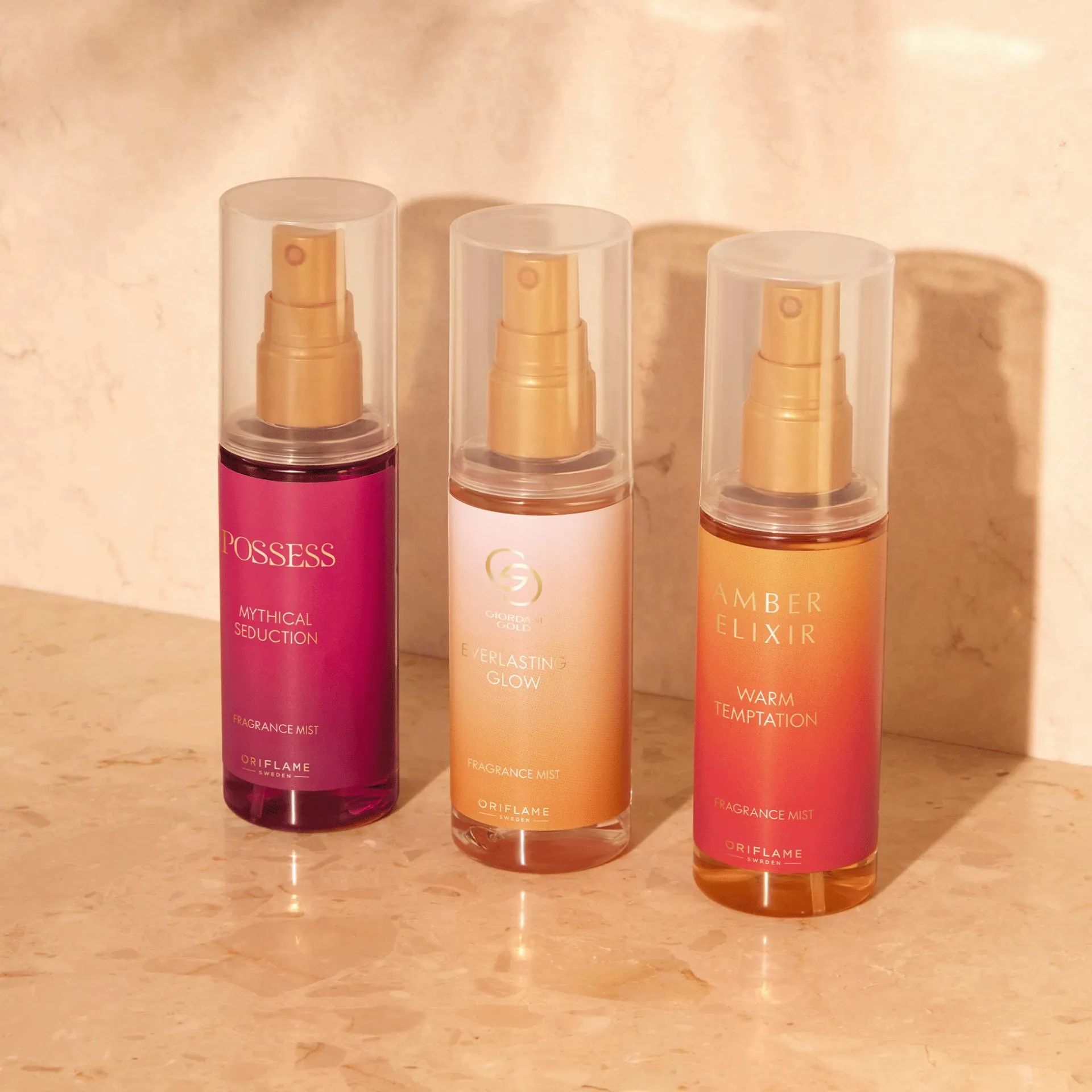 Bruma Perfumada Everlasting Glow Giordani Gold 100 ml.