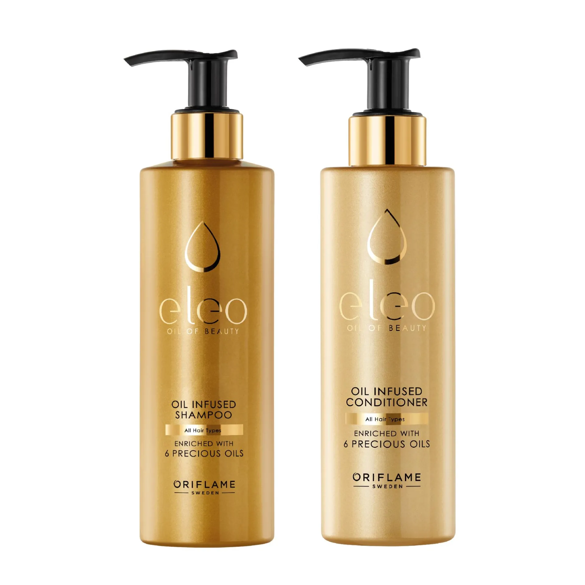 Champô com Óleos Eleo 250 ml.