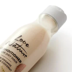 Condicionador para Cabelo Seco com Trigo e Coco Biológicos Love Nature 250 ml.