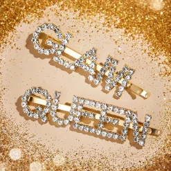 Conjunto 2 Ganchos de Cabelo Hidden Gems 0 unidades