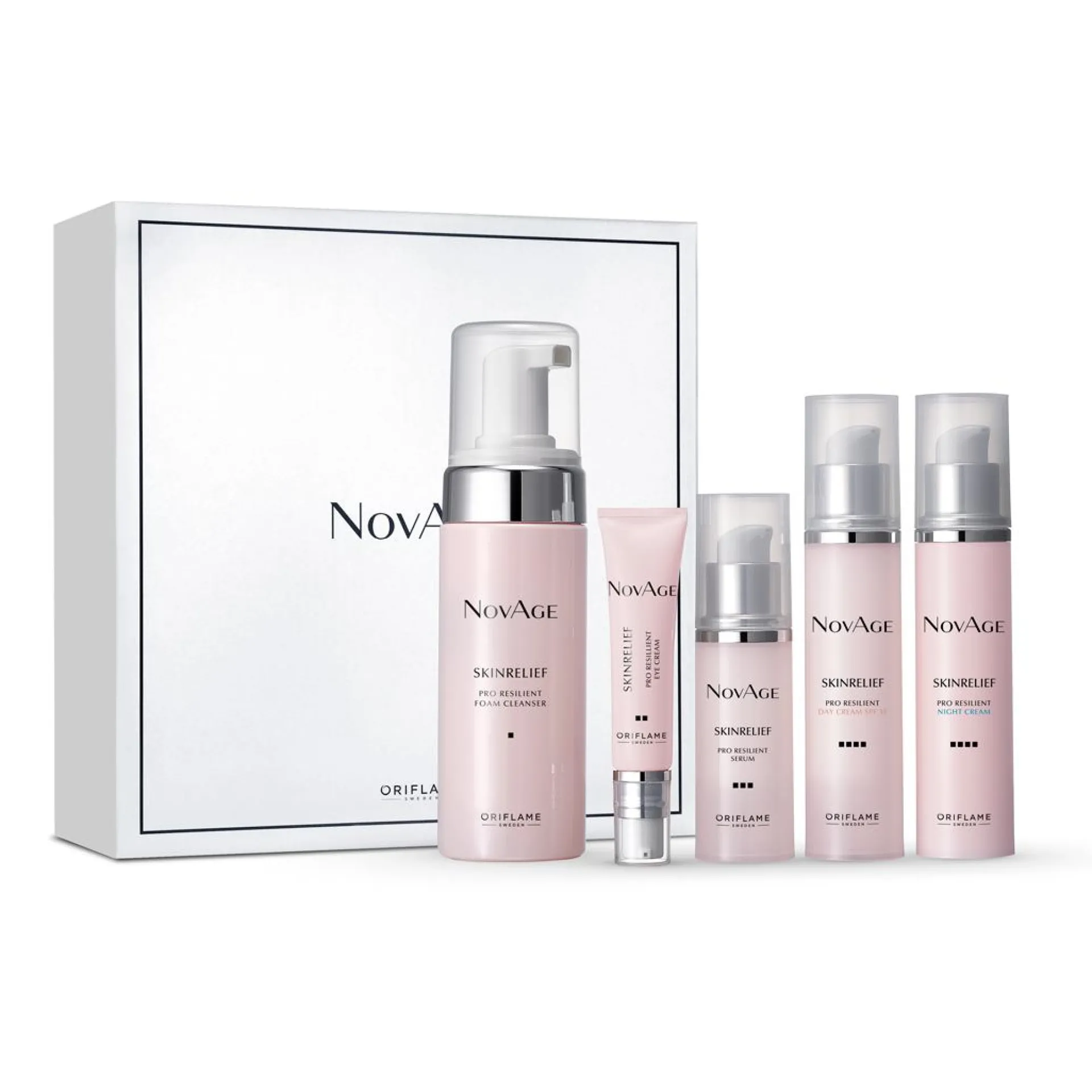 Conjunto Skinrelief Pro Resilient NovAge 5 unidades