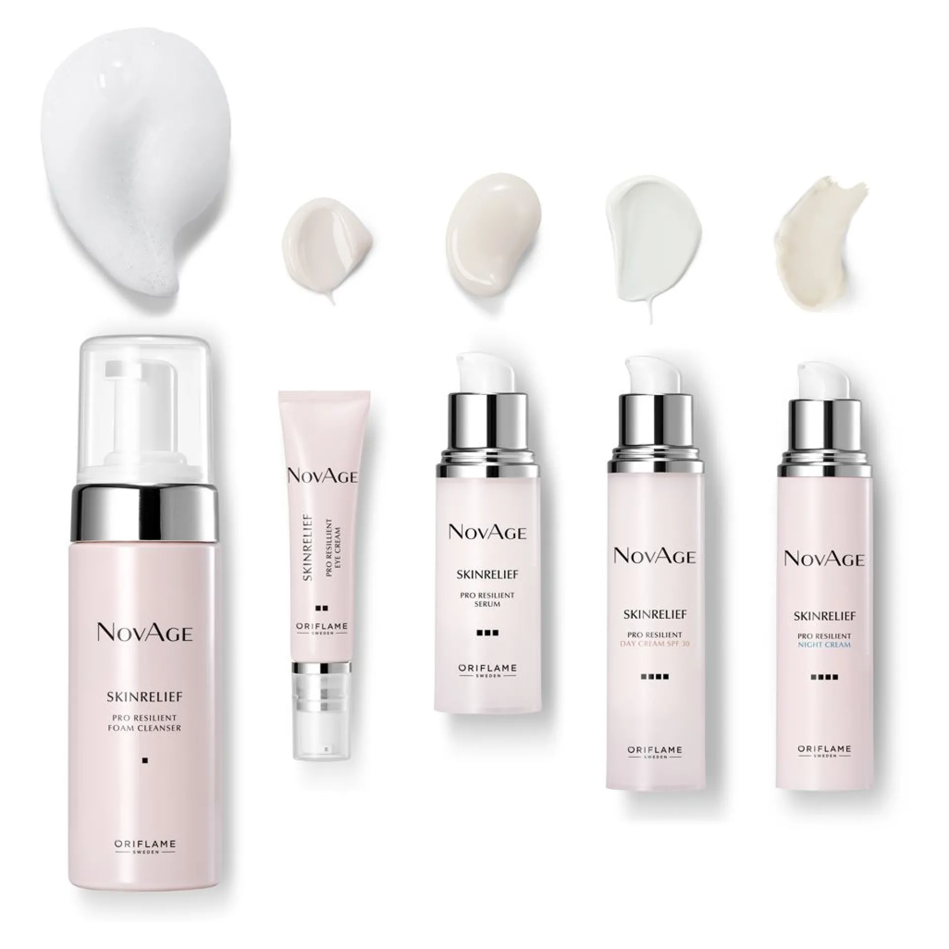 Conjunto Skinrelief Pro Resilient NovAge 5 unidades