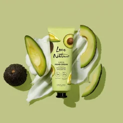 Creme Cuidado de Mãos com Óleo de Abacate Biológico Love Nature 75 ml.