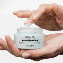 Creme de Dia Rico Multi-Active Anti-Ageing com FPS 30 Novage+ 50 ml.