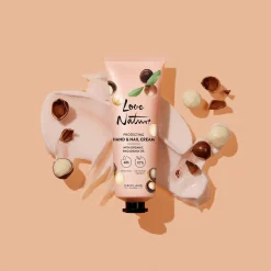 Creme Protetor de Mãos e Unhas com Óleo de Macadâmia Biológico Love Nature 75 ml.