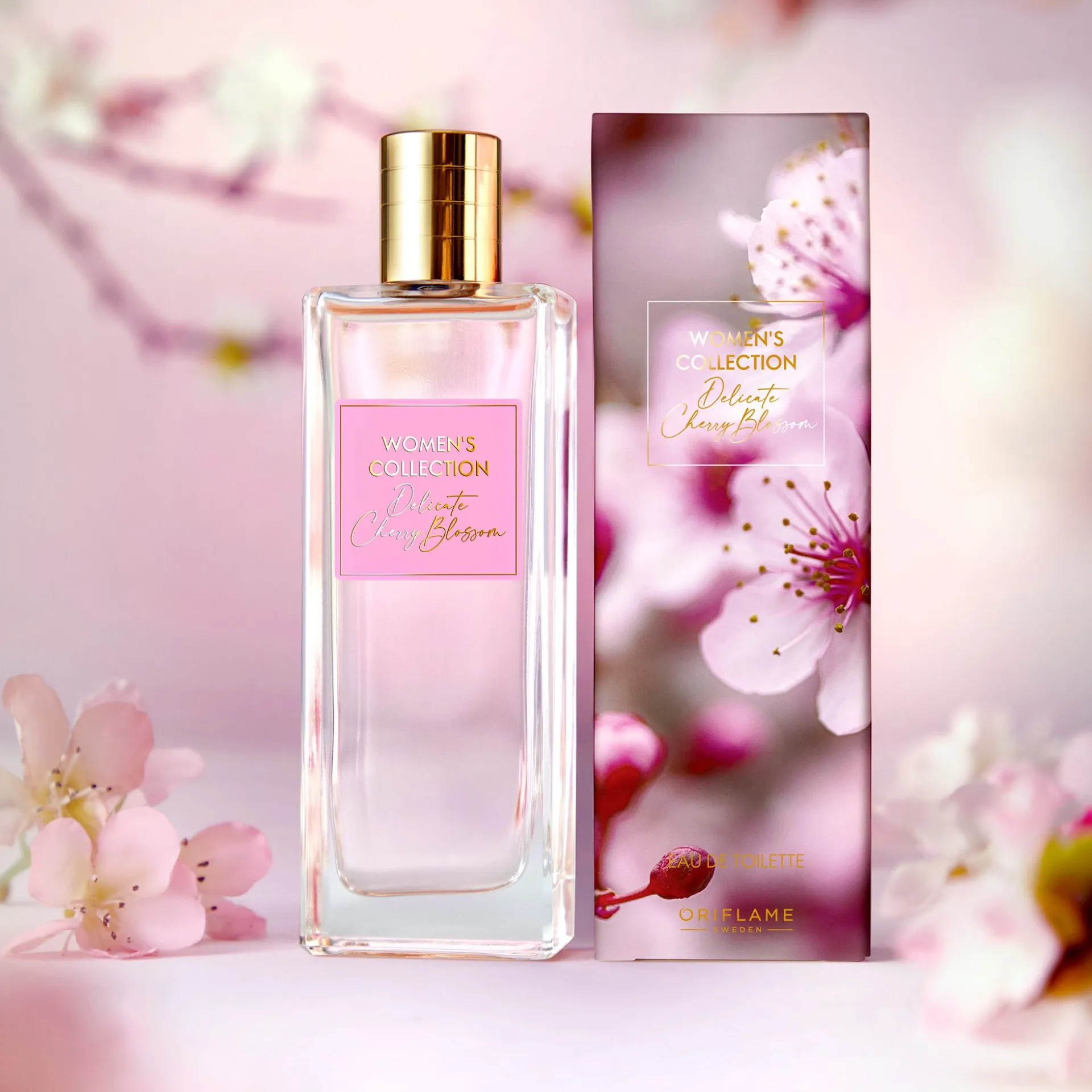 Eau de Toilette Delicate Cherry Blossom Women's Collection 50 ml.