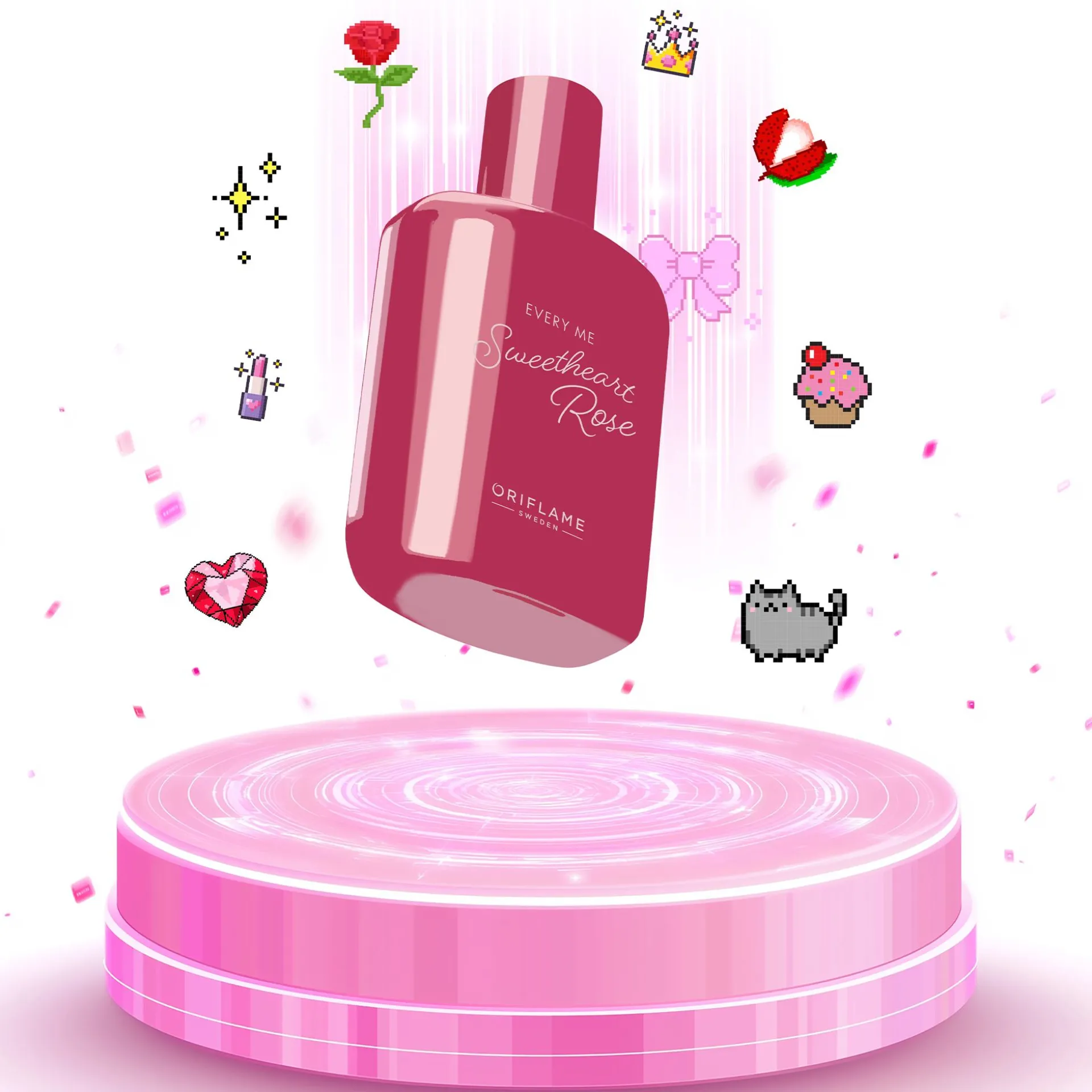 Eau de Toilette Every Me Sweetheart Rose 50 ml.