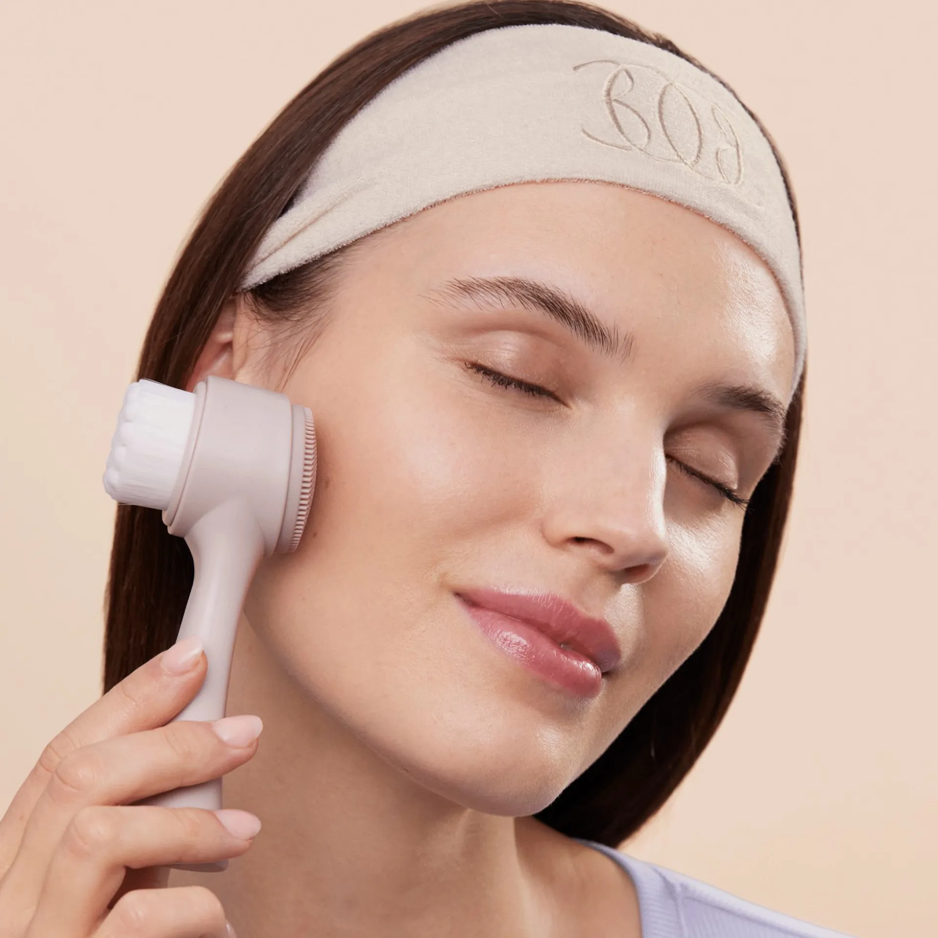 Escova de Limpeza Facial Dupla 0 unidades