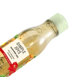 Gel de Banho com Ananás Biológico Edição Natal Simple Joys Love Nature 250 ml.