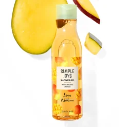 Gel de Banho com Manga Biológica Simple Joys Love Nature 250 ml.