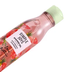Gel de Banho com Morango Biológico Simple Joys Love Nature 250 ml.