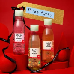 Gel de Banho com Toranja Biológica Edição Natal Simple Joys Love Nature 250 ml.