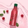 Gel de Duche Esfoliante e Energizante com Menta e Framboesa Biológicas Love Nature 500 ml.
