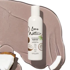 Óleo Capilar Nutritivo com Óleo de Coco Love Nature 100 ml.