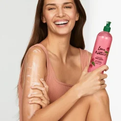 Loção Corporal Energizante com Menta e Framboesa Biológicas Love Nature 500 ml.