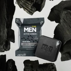 Sabonete com Carvão Ativado Norh For Men 100 g.
