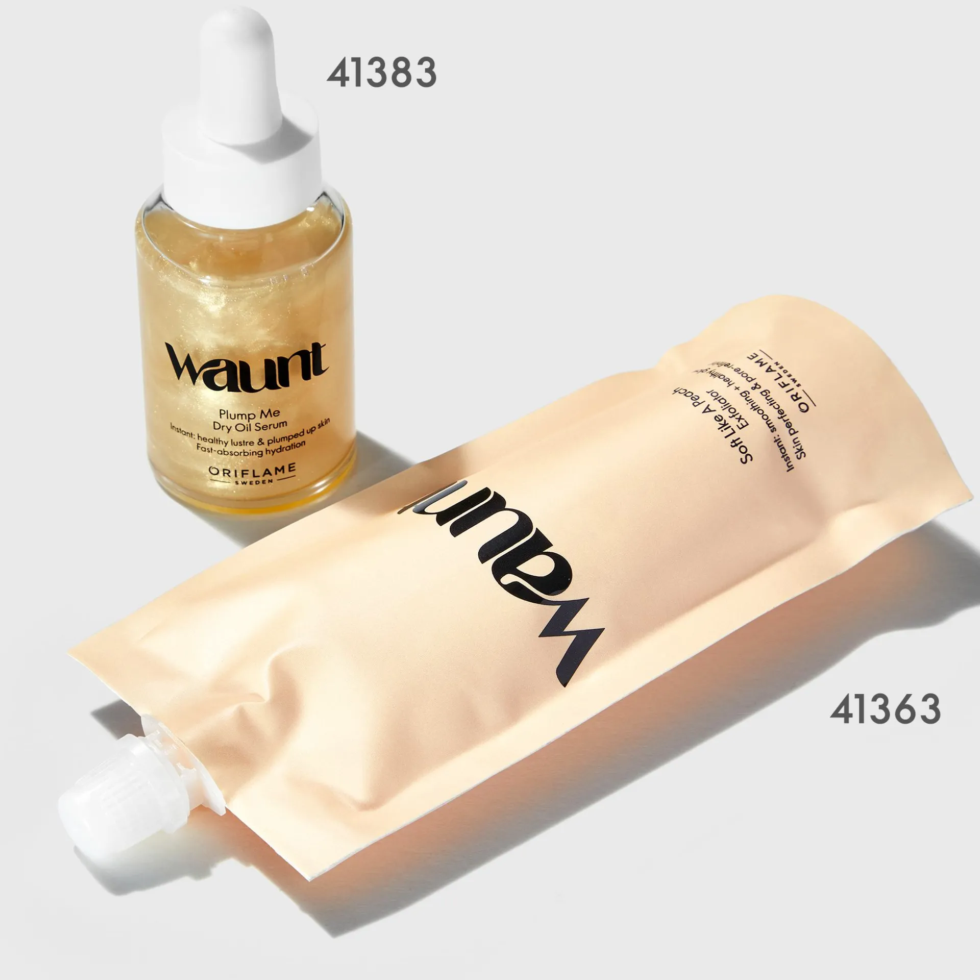 Sérum de Óleo Seco Plump Me Waunt 30 ml.