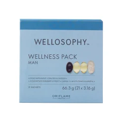 Wellness Pack Wellosophy Man 21 unidades